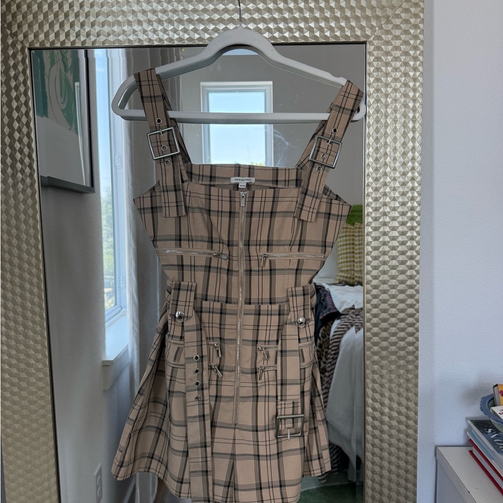 WeWoreWhat Plaid Romper